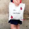 Tote-bag coton bio coccinelle