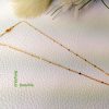 collier dore artisanal minimaliste