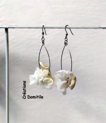 boucles oreilles artisanales legeres