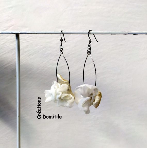 boucles oreilles artisanales legeres