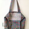 tote bag fleur artisanal