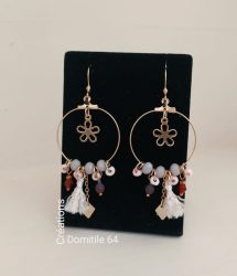creole hippie chic et pompon rose
